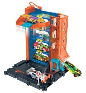 Pista de Auto Hot Wheels City Garage Pista de Juguete