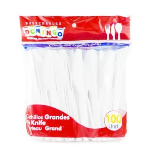 CUCHILLO DESECHABLE GDE x 100