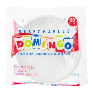 PLATO GRANDE BCO x20