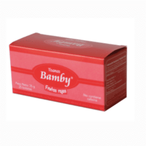 AROMATICA BAMBY INFUSION FRUTOS ROJOS x 25
