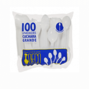 CUCHARA DESECHABLE x 100 und