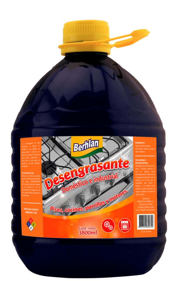 DESENGRASANTE BERHLAN 3.8LT