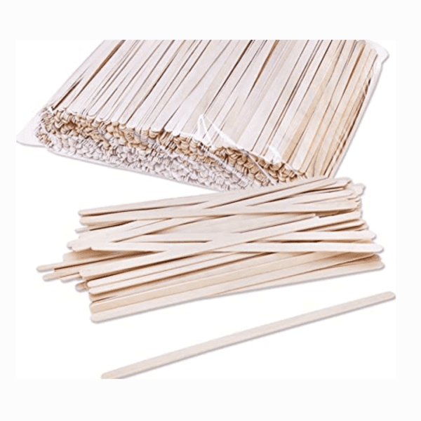 MEZCLADOR DESECHABLE MADERA x 500
