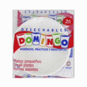 PLATO PEQUEÑO BCO x20